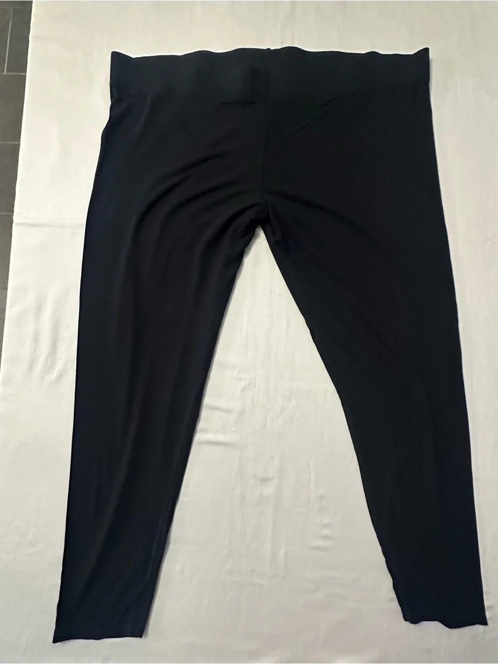 Soma Leggings XXLarge XXL Black Rayon Spandex Stretch Soft Lounge Yoga Pants